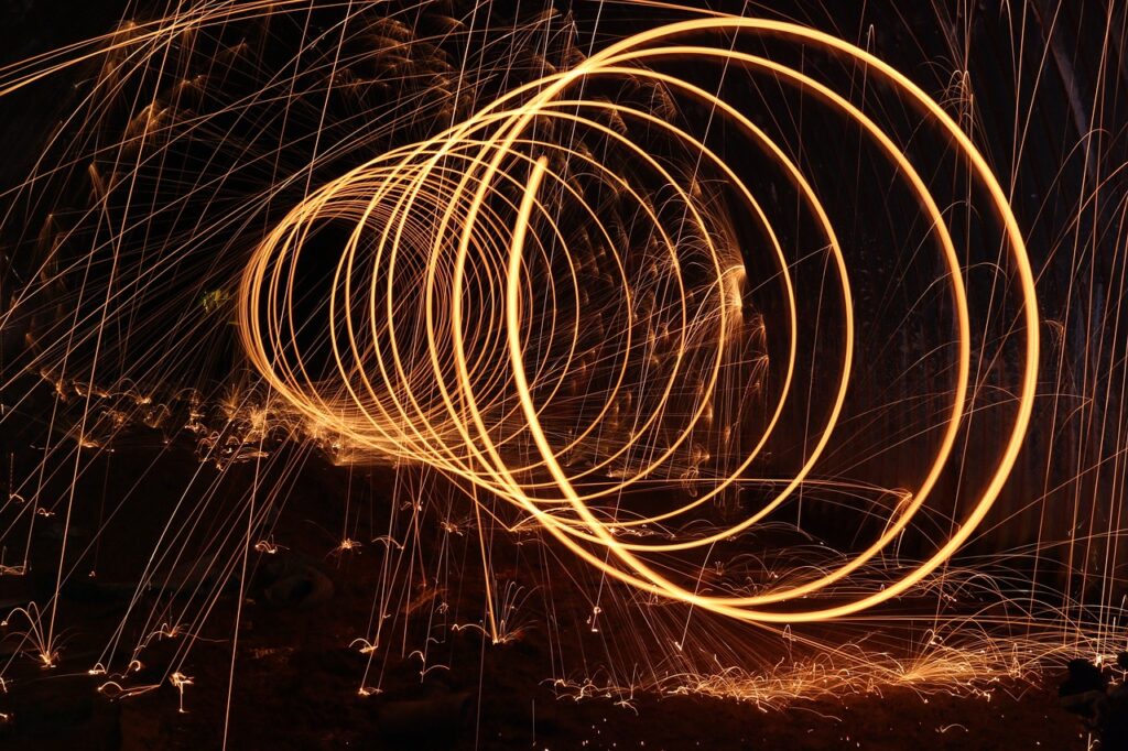 steel wool, dark, firespin-458840.jpg